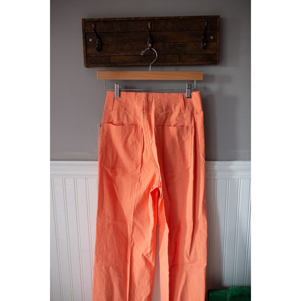 Anthropologie The Colette Cropped Wide-Leg Pants by Maeve 26 - Picture 6 of 6